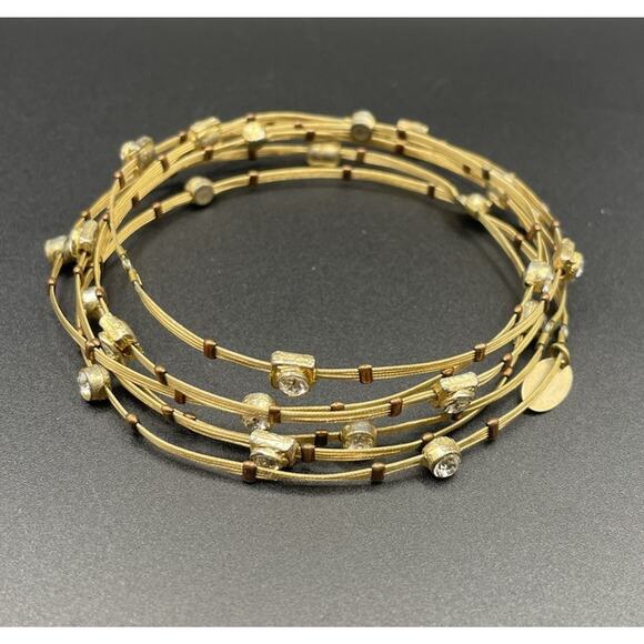 Seasonal Whispers Stacking Station Bracelets Set of 6 - Picture 3 of 5